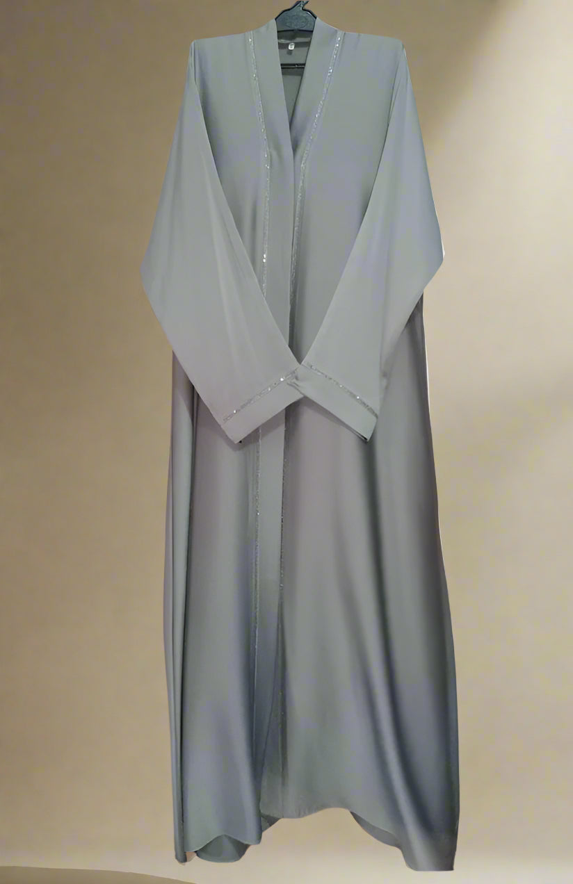 Elegant Tik Tok Fabric Abaya