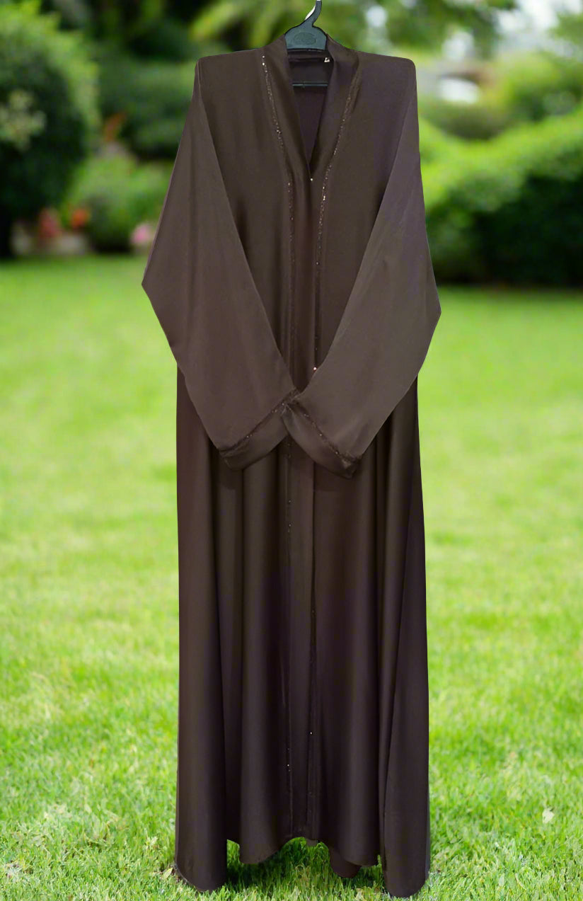 Elegant Tik Tok Fabric Abaya