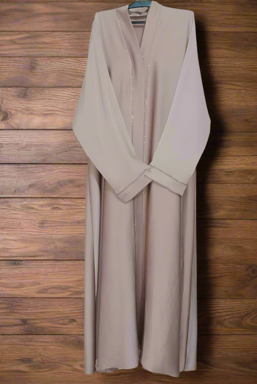 Elegant Tik Tok Fabric Abaya