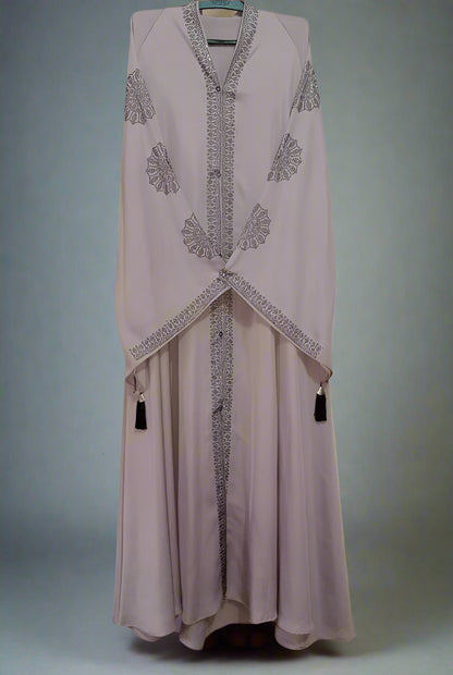 Luxury Nida Fabric Abaya (Heavy Work)